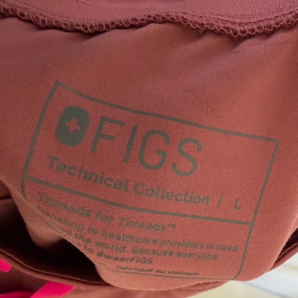 FIGS High Waisted Yola Skinny Scrub Pants | Size Large - Picture 3 of 7